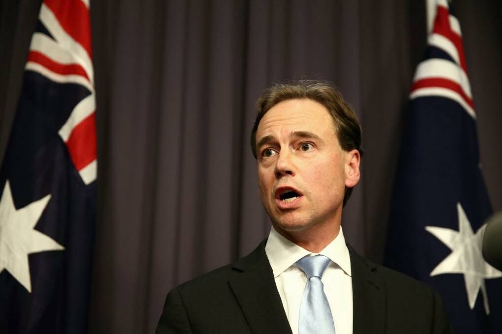 Environment Minister Greg Hunt: "What we have to focus on is reducing emissions and the best thing that we can do is clean up existing power stations." Photo: Alex Ellinghausen