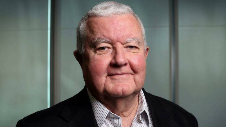 "Don't flinch": Advice from outgoing Chief Scientist, Professor Ian Chubb. Photo: Andrew Meares