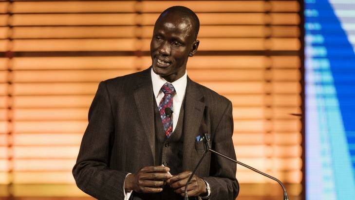 Deng Adut has been named NSW Australian of the Year for 2017. Photo: James Brickwood