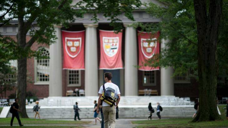 Harvard University in Cambridge, Massachusetts took out a top spot in 28 subjects.  Photo: Gretchen Ertl