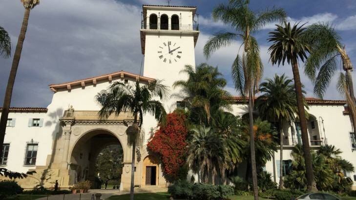 The grand Santa Barbara County Courthouse was built in 1929. Photo: Tim Richards