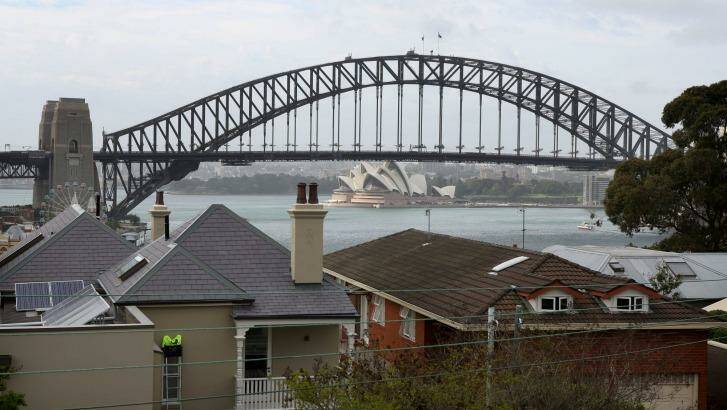 The latest CoreLogic index shows Sydney house prices have climbed 11 per cent over the past year, and Melbourne prices 9 per cent. Photo: James Alcock