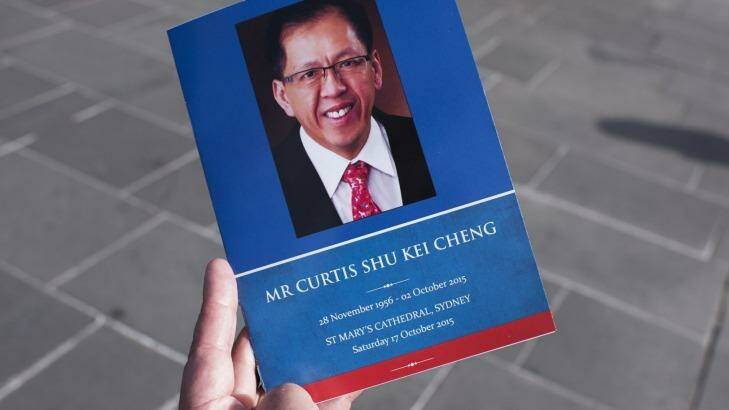 Curtis Cheng was shot dead as he left work. Photo: James Brickwood
