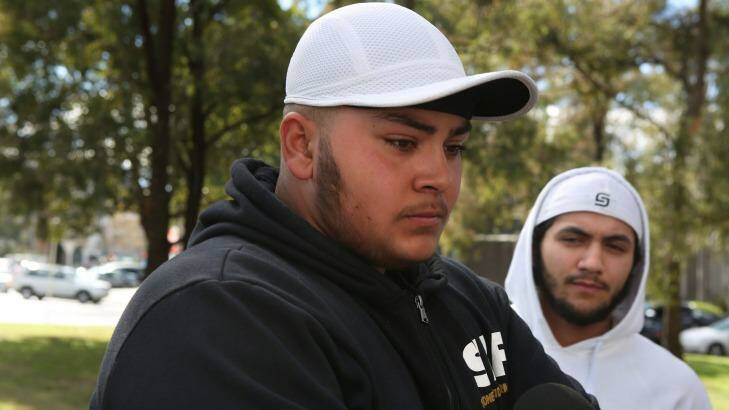 Abdul, left, said he was torn apart at learning of Adam's death.  Photo: James Alcock/Fairfax Media