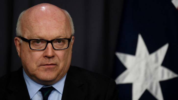 Attorney-General George Brandis is facing calls to resign after the government's top legal adviser accused him of misleading Parliament. Photo: Fairfax Media