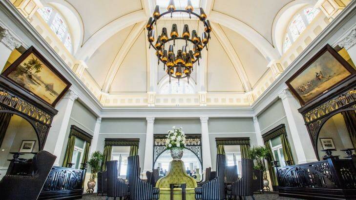 A grand welcome: The foyer known as The Casino at the Hydro Majestic. Photo: Cole Bennetts