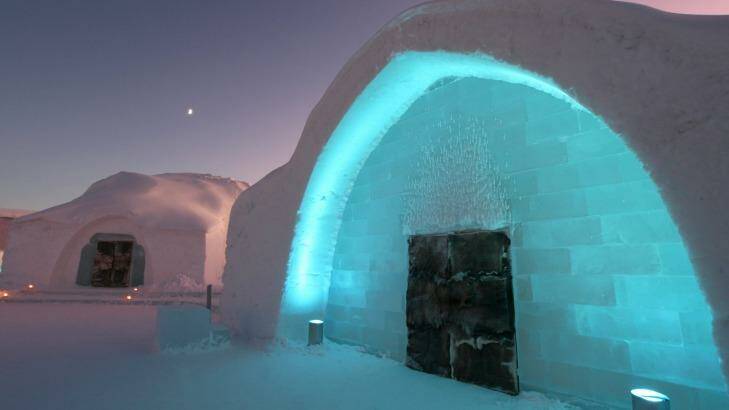 Entrance to Icehotel Sweden. Photo: iStock