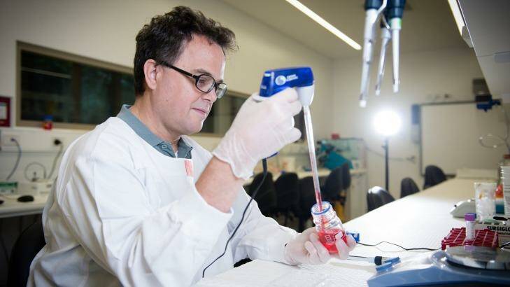 Brisbane-based HIV researcher David Harrich may have found the key to curing the disease. Photo: Tony Phillips