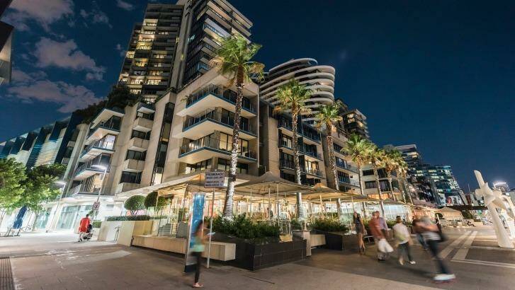 The building at 54 Newquay Promenade in Docklands was one of three to be snapped up by investors.