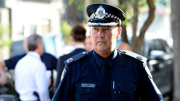 Assistant Police Commissioner Stephen Fontana told the commission that paedophile priest Peter Searson should have been charged with indecent assault. Photo: Penny Stephens