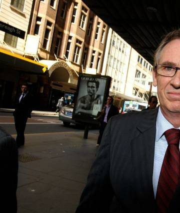 Removed from committees: Londonderry MP Bart Bassett outside the ICAC.. Photo: Ben Rushton/Getty Images
