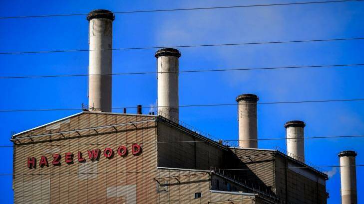 The Hazelwood power station will close in March. Photo: Eddie Jim