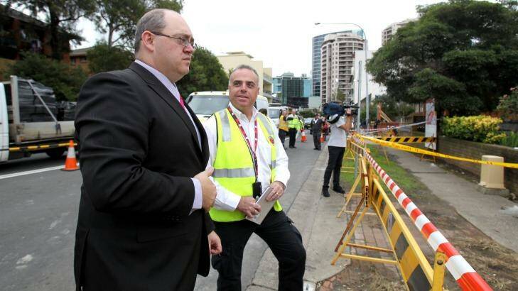 Parramatta Lord Mayor Scott Lloyd said the safety of residents were his primary concern.  Photo: Isabella Lettini
