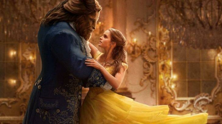 Emma Watson as Belle and Downton Abbey's Dan Stevens as Beast in Beauty and the Beast. Photo: Walt Disney