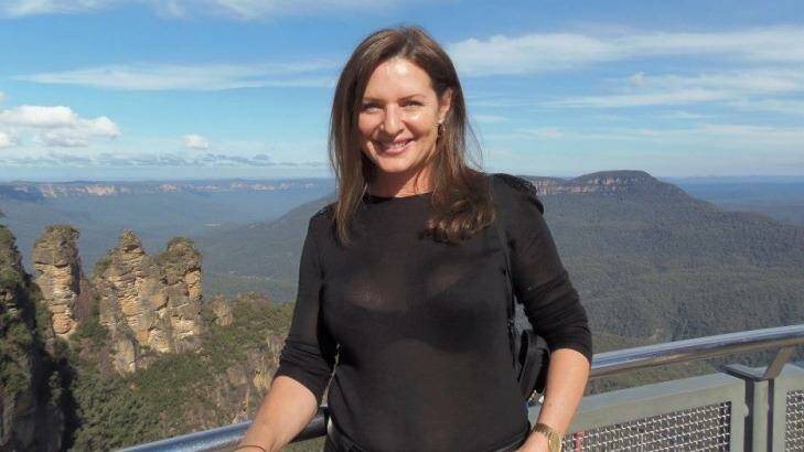 Nadia Cameron in the Blue Mountains Photo: Facebook 