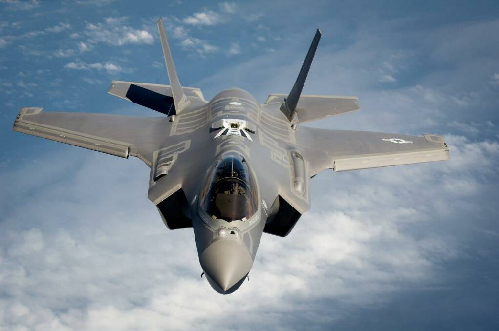 An F-35 in flight off the coast of Florida. Photo: US Air Force Photo: US Air Force