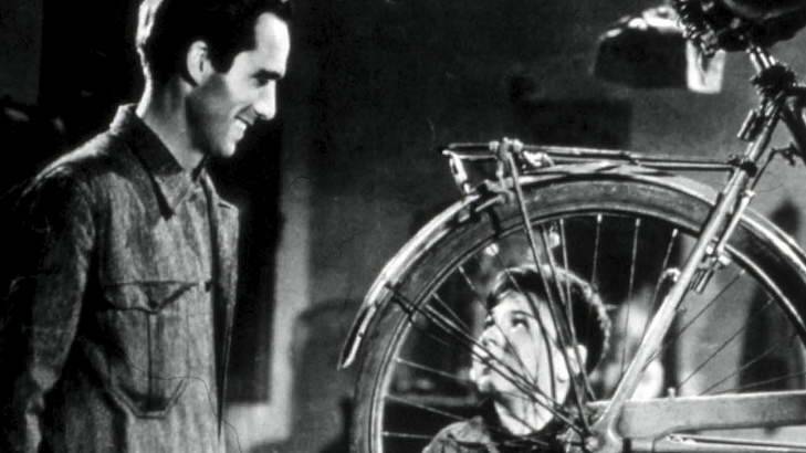 Vittorio de Sica's <i>The Bicycle Thief</i>.