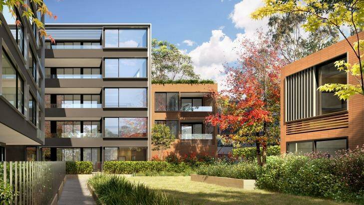 Monarch Mosman: An artist's impression of Monarch Mosman. Prices for a one-bedroom apartment in this new development at 16 Belmont Road start at one-beds (50-55 square metres) from $640,000. Photo: supplied