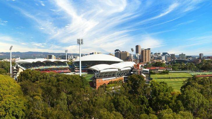 Adelaide Oval: From Rolling Stones, to cricket and AFL, the new Ovalâ??s grounds. Photo: Adam Bruzzone