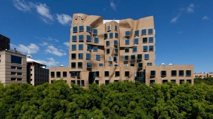 The University of Technology in Sydney was 21st  in the Times Higher Education survey. Photo: Andrew Worssam
