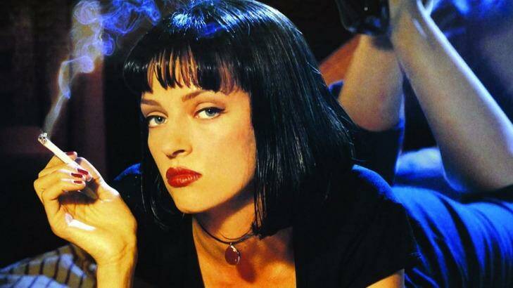 Uma Thurman is not the only chatty low-life in Pulp Fiction.