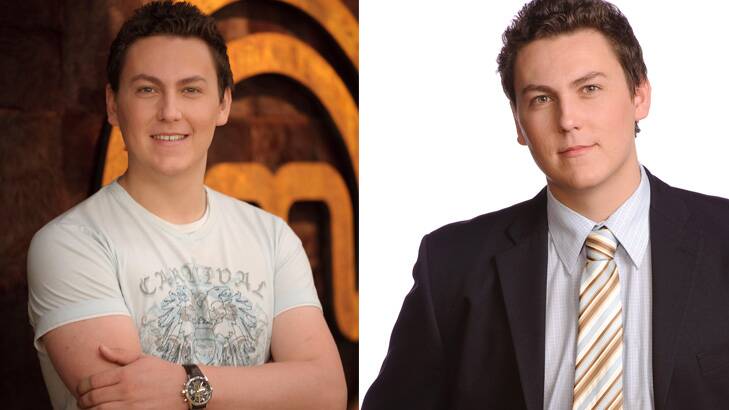 Aaron Thomas as a <i>MasterChef</i> contestant in 2009 was listed as a student, then went on to become a mining magnate.