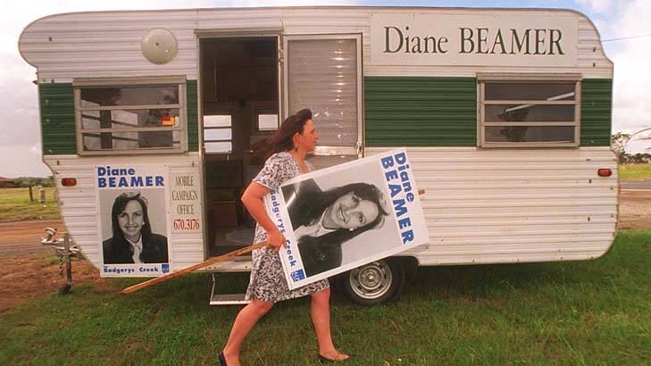Opposition: Diane Beamer was elected to the state seat of Badgerys Creek in 1995 after campaigning against the airport. Photo: Brendan Esposito