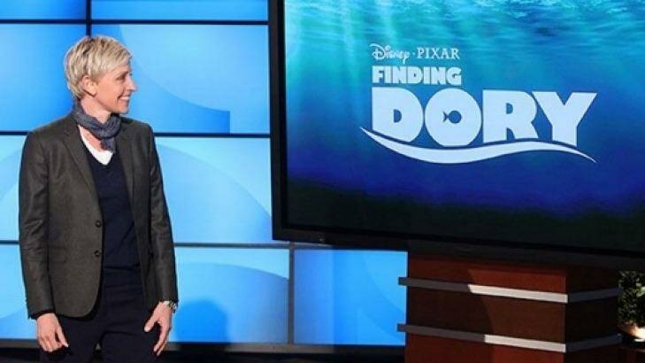 Ellen DeGeneres announcing Finding Nemo sequel Photo: YouTube