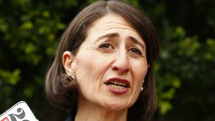 NSW Premier Gladys Berejiklian has headlined her cabinet reshuffle with a new post of minister for counter terrorism. Photo: Daniel Munoz