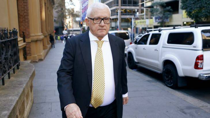 Ron Medich leaves court in May last year. Photo: Daniel Munoz