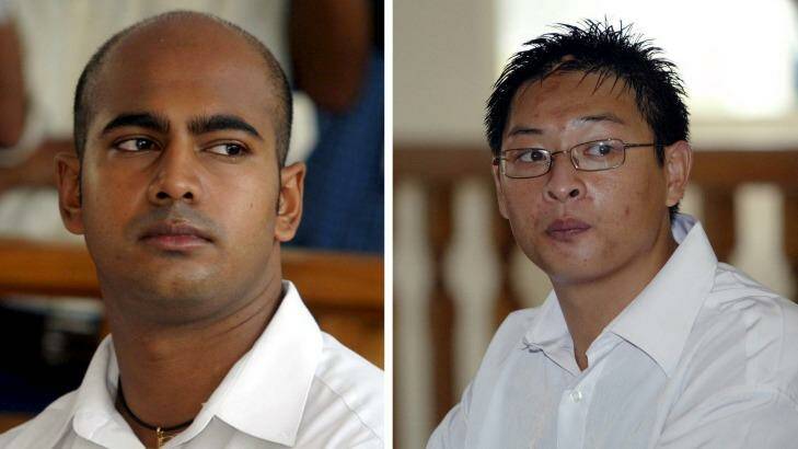 Executed: Australians Myuran Sukumaran and Andrew Chan. Photo: Bagus Othman