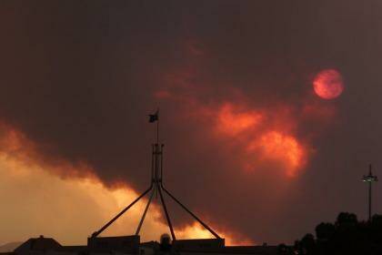 Australia's climate change policies again cop some heat. Photo: Jacky Ghossein