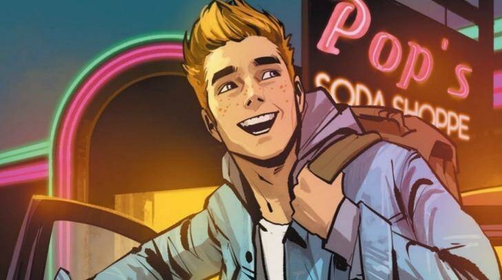 The rebooted Archie comic has been turned into a new TV series, Riverdale. Photo: Theresa Ambrose
