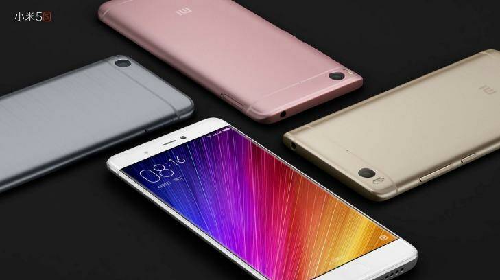 The Mi 5s has a brushed metal back, unlike the glossy Mi 5. Photo: Xiaomi
