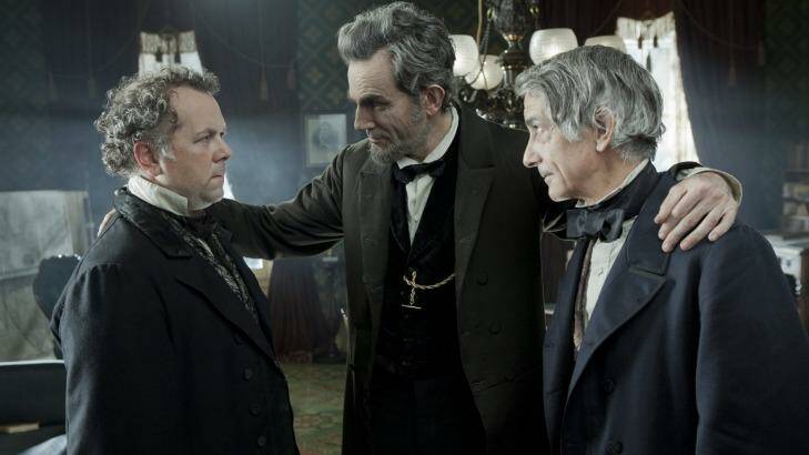 The lawyer as dealmaker: Daniel Day-Lewis (centre) as Abraham Lincoln in Lincoln. Photo: David James