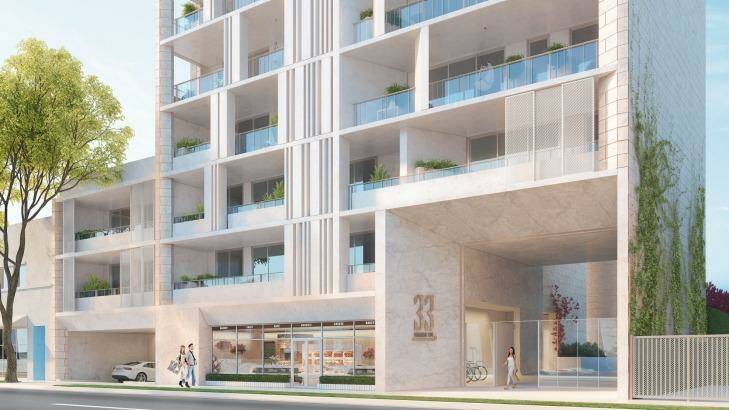 33 Dunning: This six-level building of 34 apartments in Rosebery will also have a commercial tenancy. Photo: Supplied