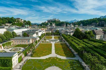 The Mirabell Gardens in Salzburg.  Photo: G?nter Breitegger