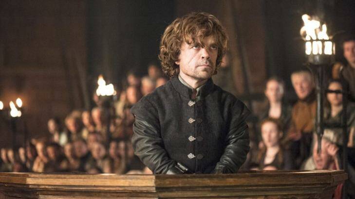Up for Outstanding Supporting Actor in A Drama Series, Peter Dinklage as Tyrion Lannister. Photo: HBO