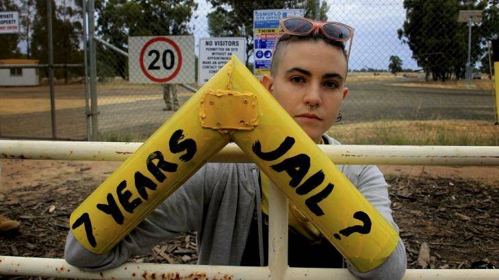 The Narrabri Gas Project has already been a subject of protest. Photo: Dean Sewell