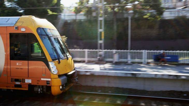 Patronage on Sydney Trains' network is growing at about 8 per cent a year. Photo: Fiona Morris