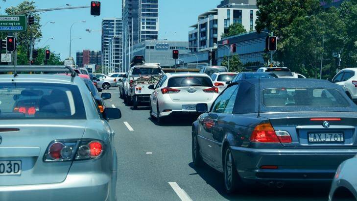 Traffic report: Sydney has seven of the 10 slowest roads in Australasia. Photo: Edwina Pickles