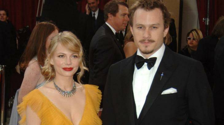 Almost nine years after Heath Ledger's death, his former partner and fellow actor, Michelle Williams, said she will never accept his absence in their daughter's upbringing. Photo: JEFF KRAVITZ