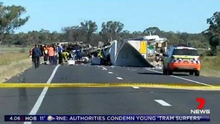 Three siblings from travelling show family killed in highway crash near Boggabilla