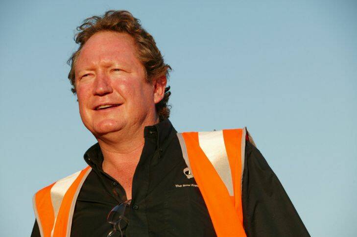 Forrest Pilbara 070830 AFR pic by Erin Jonasson, FIRST USE AFR.. Mr Andrew Forrest the CEO of Fortescue Mining Group, FMG, on site in the Pilbara. generic of Andrew  Twiggy  Forrest, hold for FBM files, FBM first use only. SPECIALX 00070228 Photo: Erin Jonasson