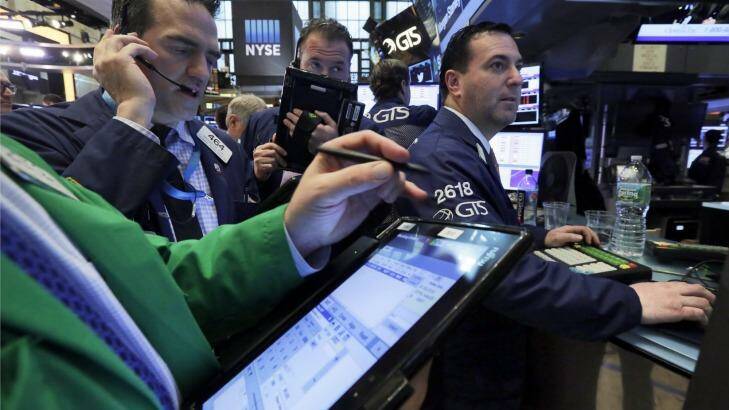 The S&P 500 closed at a record high 2137 points on Monday. Photo: Richard Drew