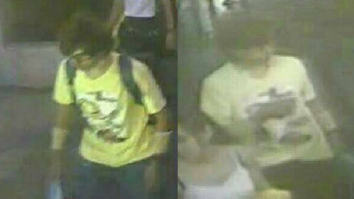 Thai police released these pictures of a man they want to question in relation to the Bangkok bombing. Photo: Thai police/Khaosod English