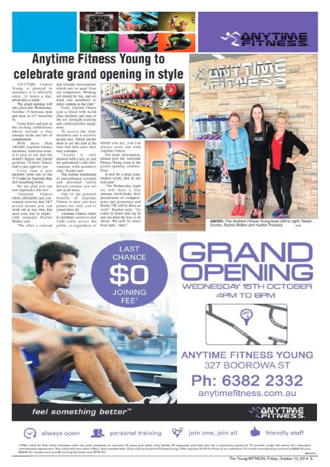 Anytime Fitness Grand Opening
