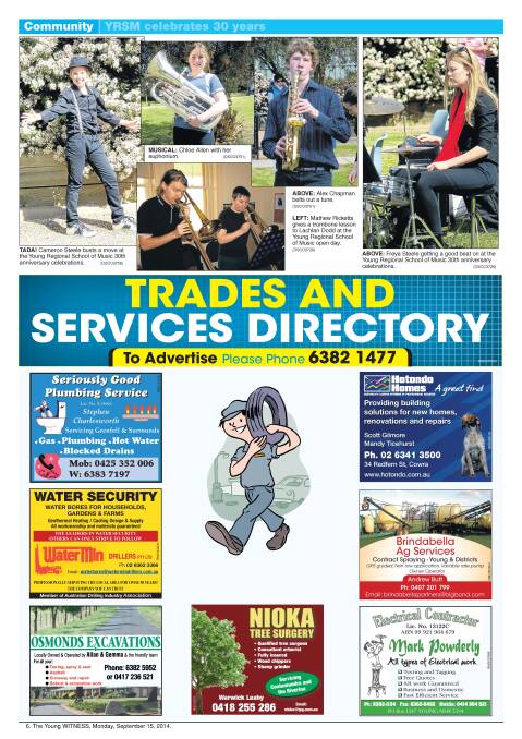 Trades and Services Directory
