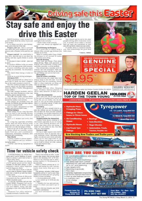 Driving safe this Easter l FEATURE