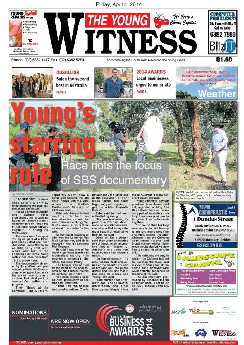 Young Witness front and back pages 2014 | April - June